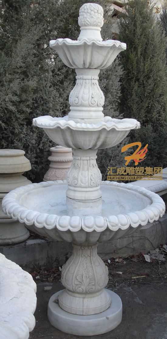 石雕喷泉