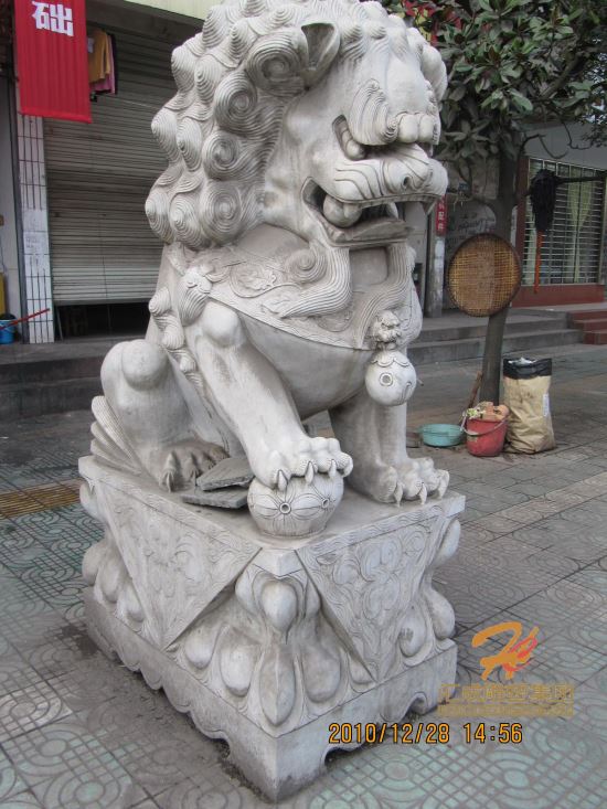 石雕动物