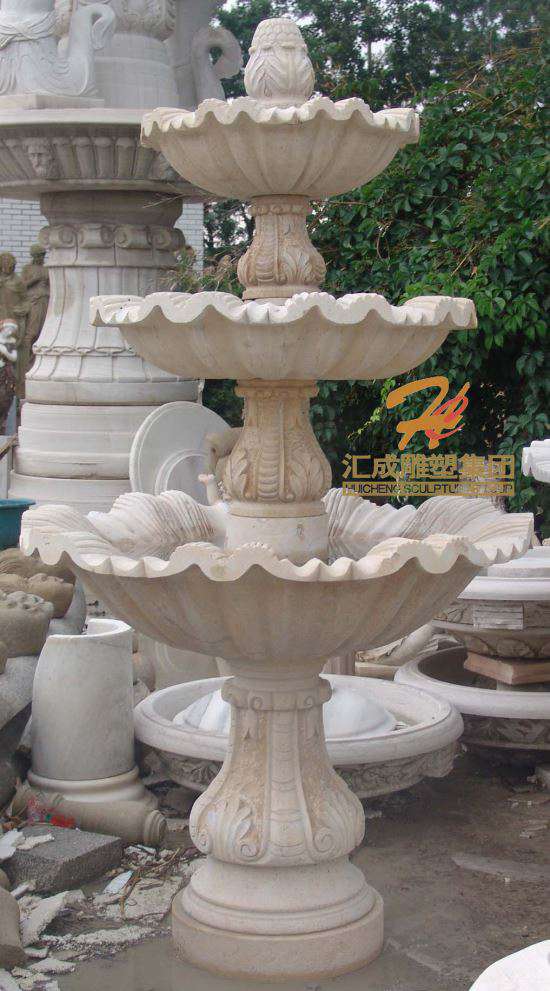 石雕喷泉