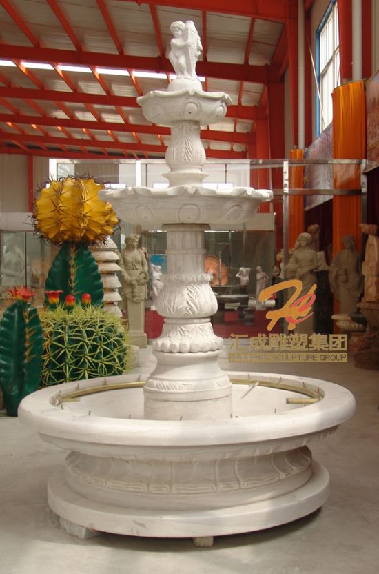 石雕喷泉