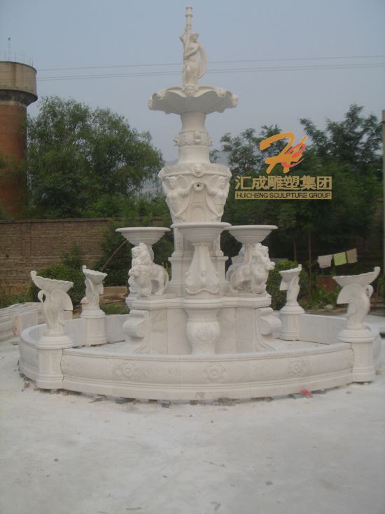 石雕喷泉