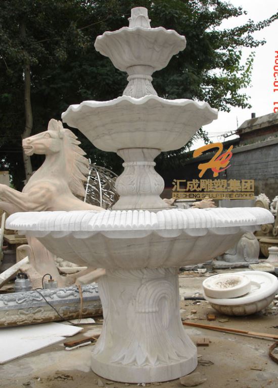石雕喷泉