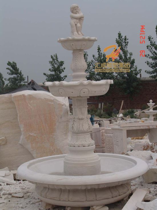 石雕喷泉