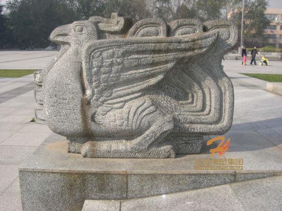 石雕动物